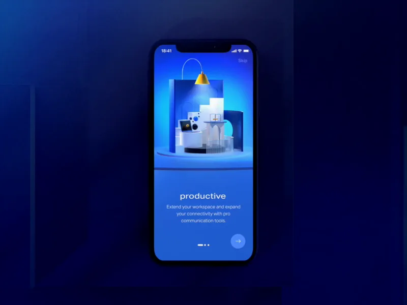 App onboarding design