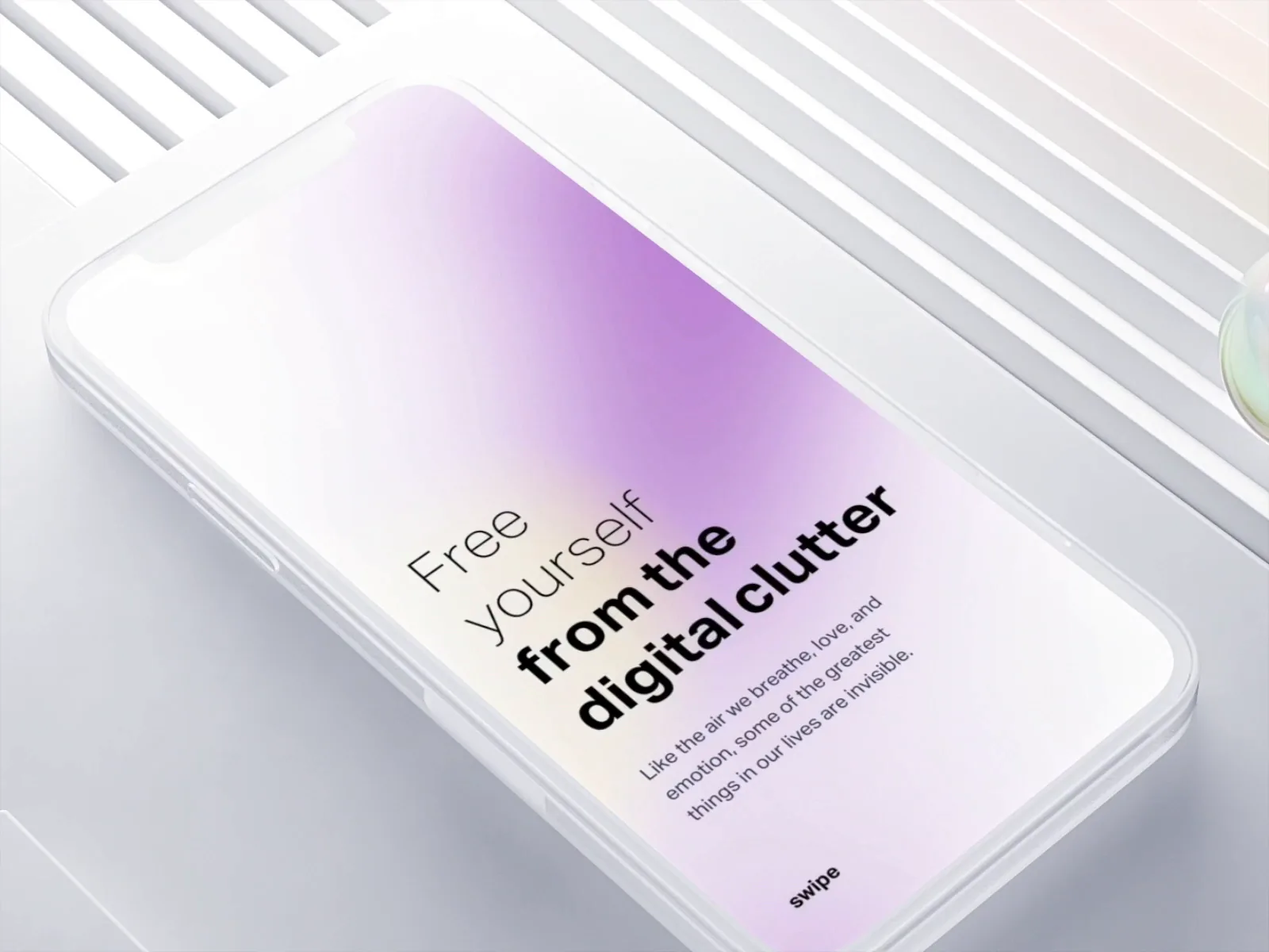 Onboarding text effect for Natural AI